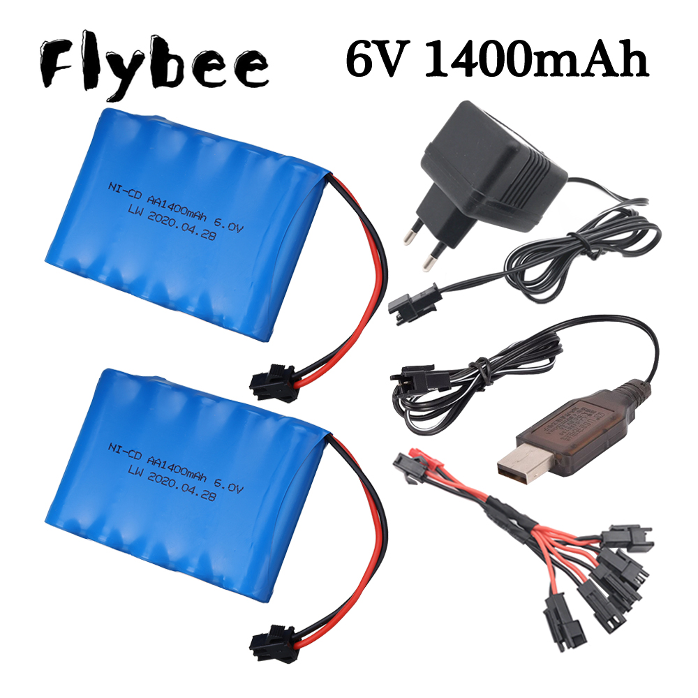 Rc Hobby Boat - 6V 1400Mah Nicd Batterij Voor Rc