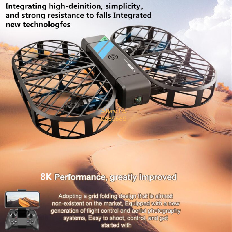 Hobby Rc Quadcopters - 8K HD-camera 360° ° Bescherming Optische