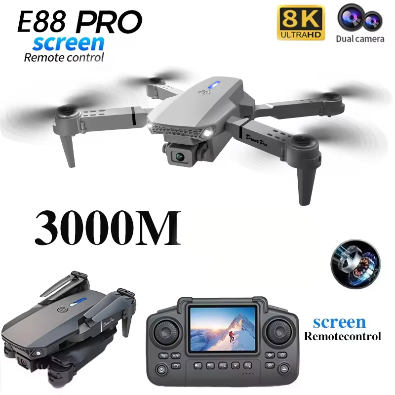 Hobby Rc Quadcopters - 2026 Nieuwe E88 Drone 8K HD