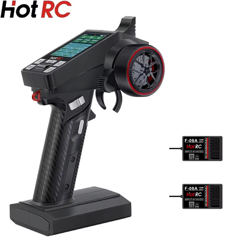 Rc Hobby Boat - Hotrc Hot RC CT-8A 8-Kanaals Afstandsbediening