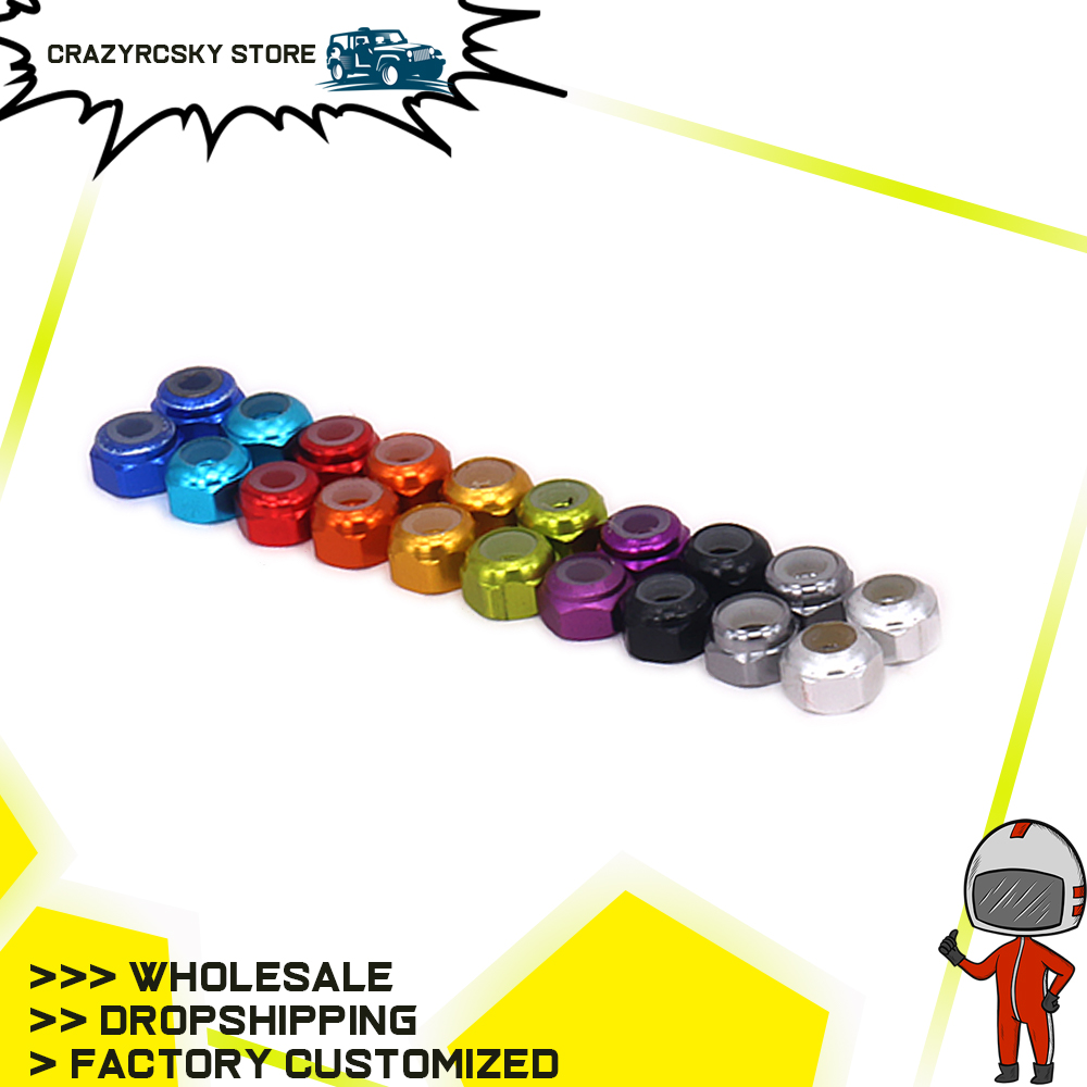 8pcs RCAWD Wiel Hex Lock Moer  - Rc Hobby Nut recensie en prijs