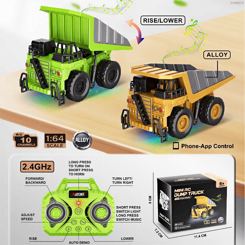 1:64 Afstandsbediening en alum - Hobby Rc Van recensie en prijs