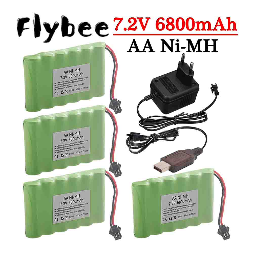 Ni-MH 7.2V 6800mAh SM-stekkerb - Rc Hobby Boat recensie en prijs