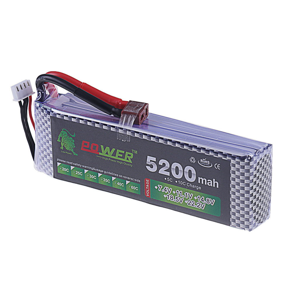 3S Lipo Batterij 11.1V 5200mah - Hobby Rc Quadcopters recensie en prijs