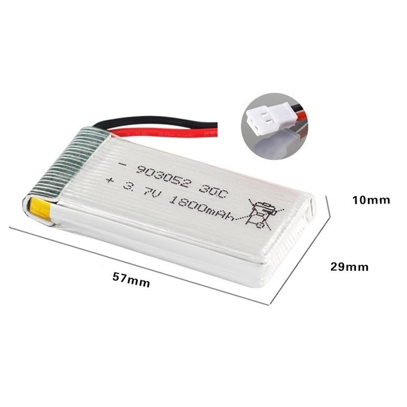 Upgrade 3.7v 1800mAh Lipo Batt - Hobby Rc Quadcopters recensie en prijs